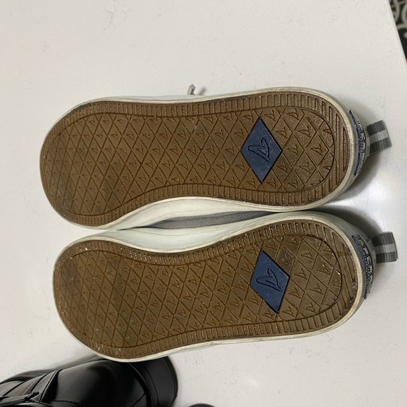 Sperry Crest Vibe Gray Casual Comfort Sneaker Shoes Women's Sz 8 STS9904 - Picture 4 of 5